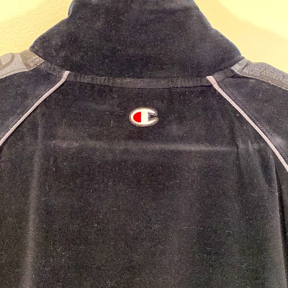 Mens Black Champion Jacket - Picture 5 of 7